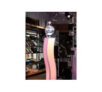 moteur pour boule à facettes avec pied (blanc)