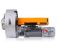 Moteur pour porte enroulable Roll 180 K pour fermeture métallique, volet métallique enroulable jusqu'à 170 kg de poids avec électrofrein, pour automatiser les portes de garage ou volets commerciaux.