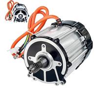 Moteur Pour Tricycle électrique 500 W-2000 W, Pièce Détachée Pour Bricolage | Moteur à Noyau De Cuivre Pur 48 V / 60 V / 72 V, 5 Trous, 16 Dents, Carter En Alliage D'aluminium, Pour Tricycles Agricoles