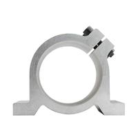 Moteur principal, l’axe principal, Support de montage de pince de broche de gravure, siège de fixation en aluminium moulé 62 65 80 100 125mm(Wryneck 80mm)
