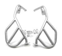 Moteur Protection Crash Bar Barre Protection Cadre Carénage Supérieur Et Inférieur Pare-chocs Réservoir Barre D'accident Moto Pour BMW Pour R1200GS Pour R 1200 GS 2004-2012(Argent,Upper)