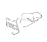 Moteur Protection Crash Bar Barres Sécurité Moto Pare-chocs Protection Moteur Couvercle Protection Réservoir Cadre Supérieur Et Inférieur Pour Benelli Pour TRK702X 2023(Argent,UPPER)