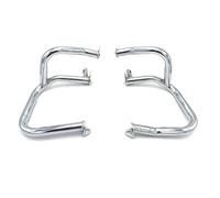 Moteur Protection Crash Bar Pour GL1800 2001-2018 Barre Protection Pour Moteur De Moto Pare-choc Cage Cascades(Front Chrome)