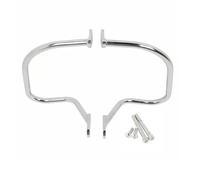 Moteur Protection Crash Bar Protecteur Barre De Protection Pour Sacoche De Moto Softail Heritage Springer FLSTS 1997-1999(Chrome)