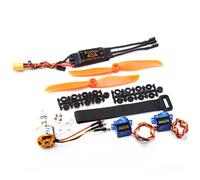 Moteur Rc Sans Balais A2212 2212 2200kv 40a Esc 6035, Hélice Sg90, Avion À Aile Fixe