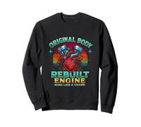 Moteur reconstruit à cœur Ouvert Survivor Survivor Men Sweatshirt