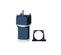 Moteur réducteur à courant continu 20 W, 12 V/24 V, couple élevé, rotation horaire/antihoraire(35rpm,12VMotor and bracket)