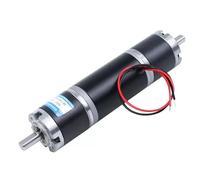 Moteur réducteur à courant continu à double axe et double arbre planétaire, 100 kg/cm, 36 mm, 36ZY, 12 V, 24 V, micro moteur à basse vitesse, couple élevé(12V 93rpm,8mm shaft)