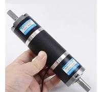 Moteur réducteur à courant continu engrenage planétaire 42GP-42ZY, double arbre, couple élevé, faible vitesse réglable, 12 V/24 V, petit moteur(24Vmotor and bracket,316rpm)