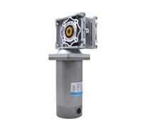 Moteur réducteur à vis sans fin CC 12 V/24 V, haute puissance, vitesse variable, couple élevé pour table tournante DIY(RV030 200W 12V,R80 23RPM)