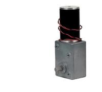 Moteur réducteur à vis sans fin turbo 5882-45ZY 12 V/24 V, engrenage métallique autobloquant, type D, grand couple, vitesse réglable, moteur courant continu balais(34RPM-24V BRACKET MOTOR)