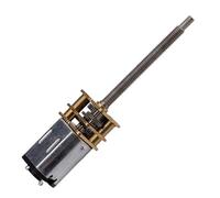 Moteur réducteur CC 12GF-N20 15-4000 tr/min M3 x 34 mm, arbre fileté allongé, vis, petit moteur 3 V, 6 V, 12 V, basse vitesse(600rpm,6V)