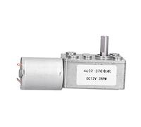 Moteur Réducteur DC 12V, Vitesse 2RPM, 6mm Arbre - Haute Durabilité, Cuivre et Acier Inoxydable, Usage Industriel et Domestique