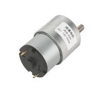 Moteur réducteur d'engrenage métallique Miniature à couple élevé, 6V/12V/24V, 7 tr/min ~ 960 tr/min, Micro vitesse réglable avant et arrière, JGB37-520(12V Single Motor,200rpm)