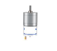 Moteur réducteur miniature sans balais à courant continu JGA25-2418, moteur de régulation vitesse basse, petit haute 12 V 24(24v,55 rpm)