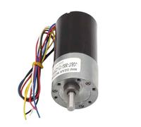 Moteur réducteur sans balais BLDC 12 V/24 V, à couple élevé, mini engrenages 37, régulation de vitesse PWM JGB37-3650(Motor bracket,15R-24V)