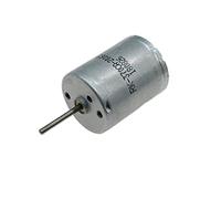 Moteur RK-370CA-20165 Moteur électrique rond, DC 6V-12V 13000RPM Arbre 2mm, Moteur à balais de charbon à grande vitesse, Micro Mini 24mm Moteur, DIY Hobby Toy Car Boat Mini Precision