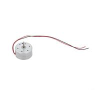 Moteur rond CC 1,5 V-6 V, RF-300CA, RK-300C, moteur électrique de 24 mm pour ventilateur de bricolage, solaire, modèles électroniques, vitesse maximale de 9000 tr/min, construction métallique