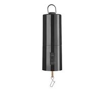 Moteur rotatif noir à suspendre pour éolienne et attrape-soleil, accessoire de décoration de jardin à piles, batterie non incluse