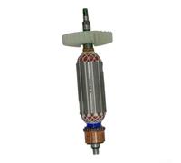 Moteur rotor pour meuleuse d'angle, longueur 160 mm avec ventilateur de 55 mm, enroulements et roulements en cuivre pur pour travaux de meulage et de polissage lourds
