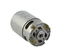 Moteur RS550 18 V avec engrenage métallique de rechange à 13 dents compatible avec visseuse sans fil série GSB/GSR120-LI, brosse en carbone magnétique puissante, coque en métal durable pour pièce de
