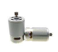 Moteur RS550 9 dents 12 CC 10,8 V/12 V/14,4 V/16, V/18 V/21 V/25 V avec boîte de vitesses à couple élevé(9 Teeth,14.4 V)