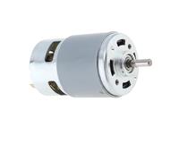 Moteur RS775 DC 12/24V 3000-20000 Tr/min, Micro Moteur Électrique À Grand Couple, Outils For Perceuse, Tournevis Circulaire/arbre D/double Arbre(24V 5500RPM D Shaft)