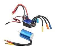 Moteur sans Balais 2435 4800KV, Haute Performance et Durabilité, ESC Combo 25A, Couvercle Aluminium CNC 6061 T6, for Voiture RC 1/16 Camion 1/18 Course Offroad Loisirs