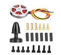 Moteur sans balais 5010-360KV M¡§|tal Ext¡§|rieur Grande Charge Multiaxis Ligne ¡§|paisse Couverture Creuse Double Roulement Brosse(Dent n¡§|gative),