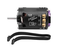 Moteur sans balais 540 V3 à capteur 4,5 T haute performance pour véhicules tout-terrain télécommandés 1/10 et 1/12, alliage d'aluminium noir et violet, cuivre, diamètre 35,8 mm