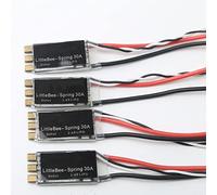 Moteur sans balais Compatible RS2205 2205 2300KV CW CCW Compatible avec RC Qav250 x210 avec LittleBee 20A 30A Blheli_s ESC Compatible avec Le Drone de multicoptères(30A ESC 4PCS)