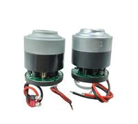 Moteur sans balais DC11V 12V 18V 21V, ventilateur électrique à pales, turbine métallique haute puissance à forte aspiration, 125W/135W, for aspirateur(A DC 11-13V 125W)