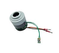 Moteur sans balais DC11V 12V 18V 21V, ventilateur électrique à pales, turbine métallique haute puissance à forte aspiration, 125W/135W, for aspirateur(C DC 10-15V 120W)