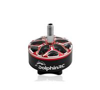 Moteur Sans Balais DolphinRC 2808 1300 KV, Arbre de 5 mm, 6S, Faible Bruit, pour Drone Hélicoptère RC FPV de 7 Pouces.
