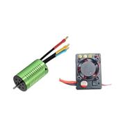 Moteur sans balais étanche 2847 4000KV avec ESC 35A ou 45A, compatible avec SCY 16101 Pro 16102 PRO compatible avec JJRC Q130 compatible avec les accessoires wltoys 1/12 1/14 RC(2847--45A ESC)