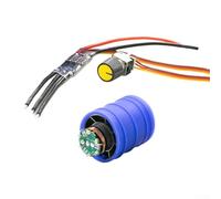 Moteur sans balais haute vitesse 130 000 tr/min avec carte de contrôle intégrée pour applications basse tension et utilisation de loisirs