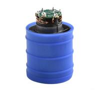 Moteur sans balais haute vitesse 7,4 V 130 000 tr/min 99 W pour sèche-cheveux, compact avec ventilateur de 28,8 mm de diamètre, boîtier en aluminium et enroulement en cuivre, 1 pièce