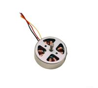 Moteur sans balais, moteur sans balais 1200 KV, 2204 1200 KV pour avion RC à voilure fixe, moteur à couple élevé 140 W sans capteur pour quadricoptère, 12 emplacements et 14 pôles