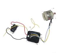 Moteur sans balais pour scie à une main compatible au lithium 10,2 cm, 15,2 cm, 20,3 cm, 14 dents, interface compacte et légère, en plastique amélioré, durabilité précise
