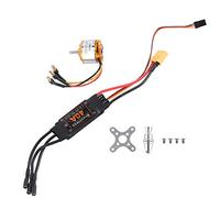 Moteur sans balais RC 1000KV, moteur A2212 RC 40A ESC sans balais, accessoires pour drone RC, hélicoptère, modèle FPV, pièces aéro, accessoires aérodynamiques