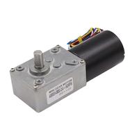 Moteur sans balais réversible 12V/24V, 1 pièce, réducteur d'engrenage à vis sans fin à Angle droit, moteur électrique Compact BLDC, portes coulissantes, automatisation A5840(Motor only,80R)