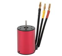 Moteur sans balais S3650 4 300 kV haute performance, 4 pôles, 12 emplacements, étanche, pour voiture télécommandée 1/10 et modèles de course, alliage d'aluminium rouge et noir,