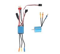 Moteur sans Balais sans Capteur et Contrôleur Brushless 25A ESC pour Bateau RC Voiture 1/18.