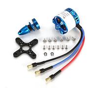 Moteur sans balais SunnySky X2212-III Compatible avec Le Drone de Course FPV RC 980KV 1250KV 1400KV 2450KV 3-4S(1400KV Short Shaft)