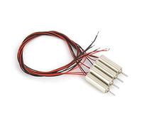 Moteur sans Noyau, 4 Pièces DC 4,5 V 31440 Tr/min Moteur sans Noyau 4 X 12 Mm Micromoteur pour Jouets D'hélicoptère RC