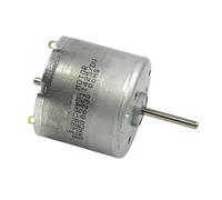 Moteur solaire à broche électrique ronde RC320-KT/11425 DC 6V 9V 12V, 8300 tr/min, 24mm, long de 15mm