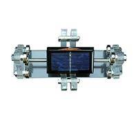 Moteur solaire à lévitation magnétique horizontale - Multicolore 2000 tr/min - Modèle scientifique - Affichage en lévitation solaire pour maison/bureau (155 x 70 x 70 mm)