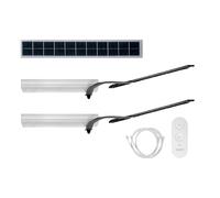 Moteur Solaire Bubendorff 2 Vantaux - Kit Complet Volet Battant Double - Motorisation Solaire Autonome - Détection Obstacle & Anti-pincement