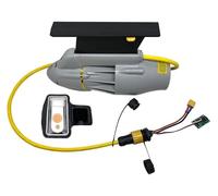 Moteur sous-Marin à ailerons électriques for Modification de Planche de Surf, canoë à pagaie Gonflable et propulseur de Bateau de pêche(200w12vmotor Esc Rc)