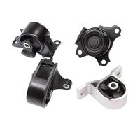 Moteur stable Support Moteur De Voiture 4 Pièces Pour Civic 1.7L 2001-2005 Pour Transmission Automatique A4511 A6588 A6591 A6595 Composants Supports Moteurs